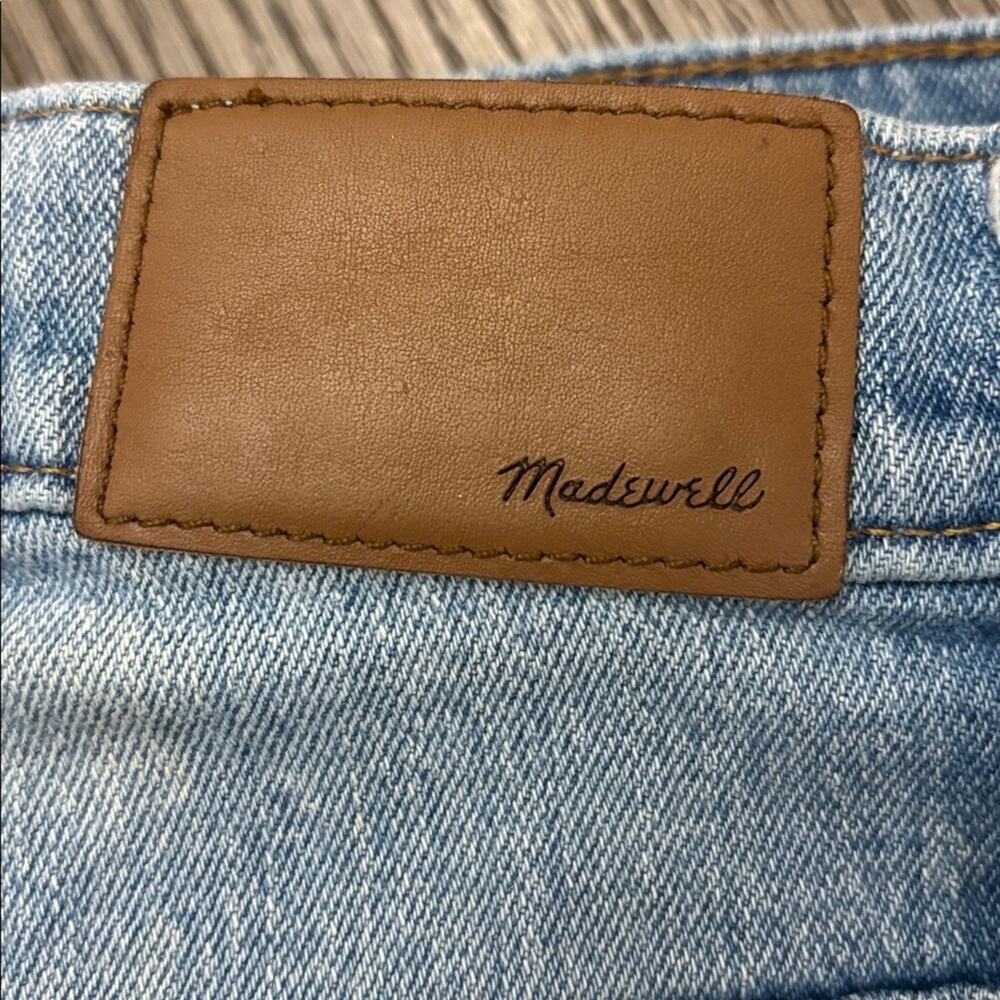 Madewell Classic Straight Light Wash Blue Denim Jeans Casual - Size 26 Inseam 26 - Picture 14 of 14